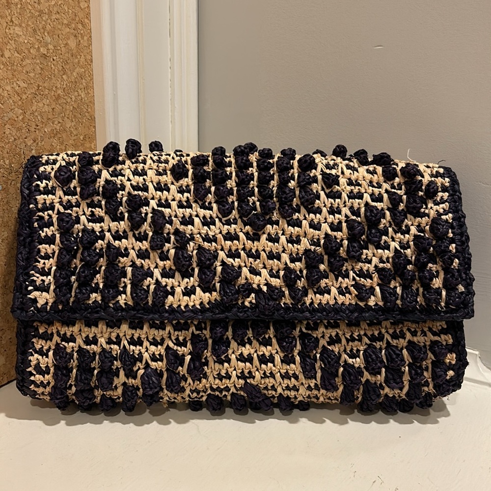 Mar Y Sol Handwoven Straw Bag